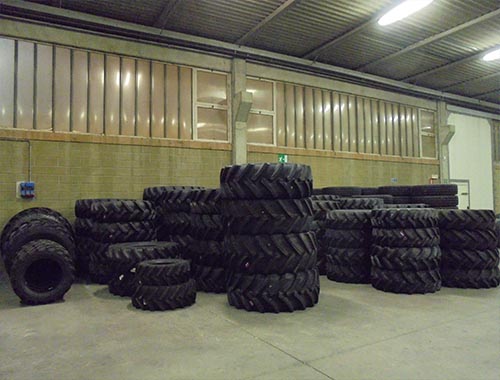 New tyres